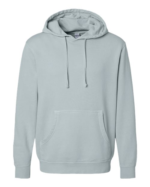 Unisex Midweight Pigment-Dyed Hooded Sweatshirt - Pigment Sage Front