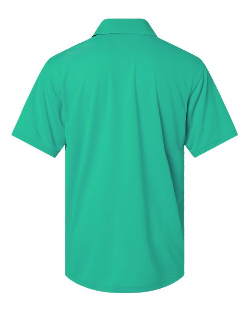 Men's Saratoga Performance Mini Mesh Polo - Seagreen Back
