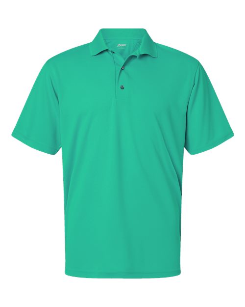 Men's Saratoga Performance Mini Mesh Polo - Seagreen Front