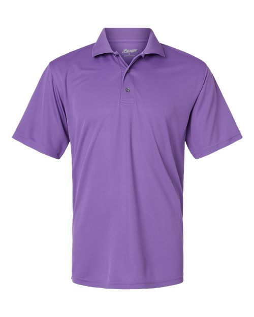 Men's Saratoga Performance Mini Mesh Polo - Grape Front