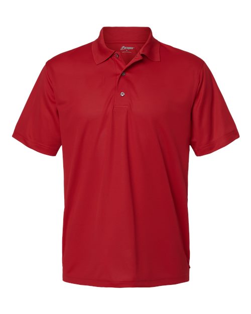 Men's Saratoga Performance Mini Mesh Polo - Cardinal Front