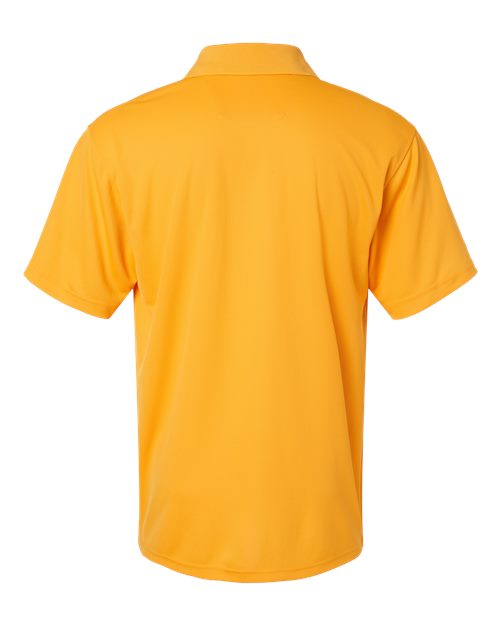Men's Saratoga Performance Mini Mesh Polo - Gold Back