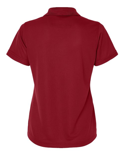 Women's Saratoga Performance Mini Mesh Polo - Cardinal Back