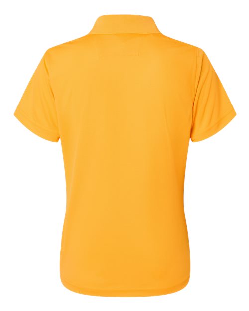 Women's Saratoga Performance Mini Mesh Polo - Gold Back