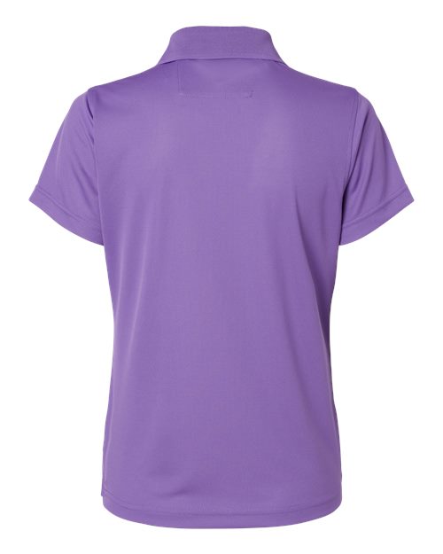 Women's Saratoga Performance Mini Mesh Polo - Grape Back