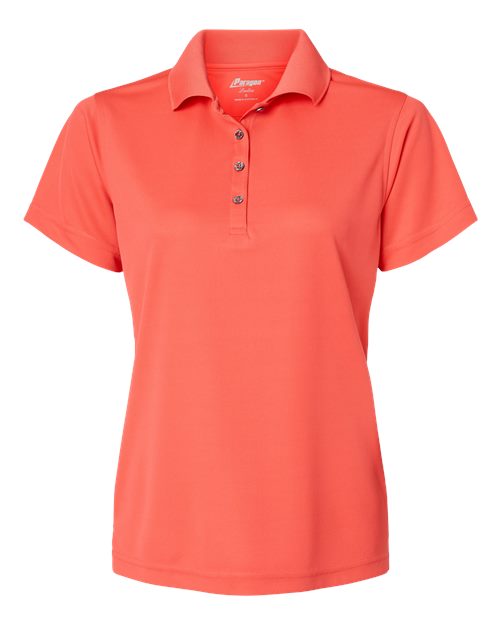 Women's Saratoga Performance Mini Mesh Polo - Melon Front