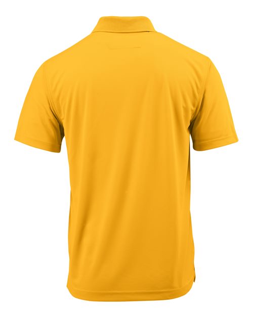 Youth Saratoga Performance Mini Mesh Polo - Gold Back