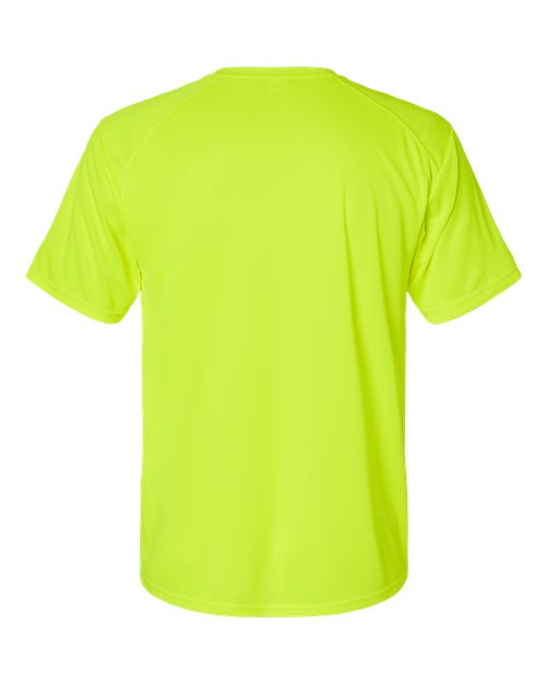 Unisex Islander Performance T-Shirt - Safety Green Back