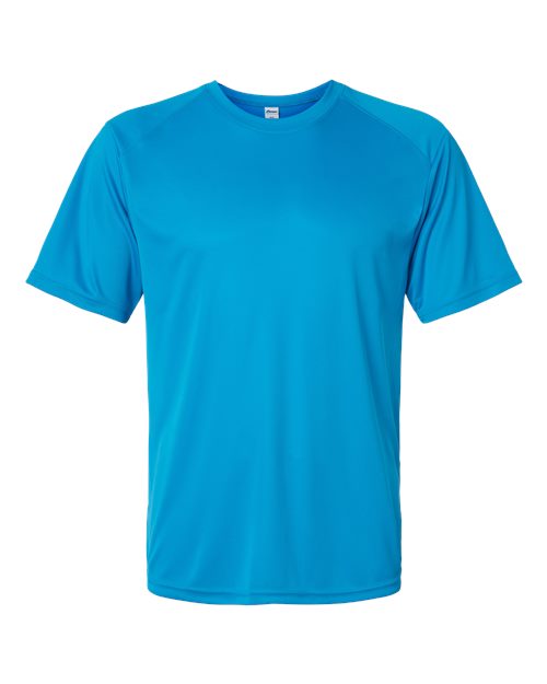 Unisex Islander Performance T-Shirt - Turquoise Front