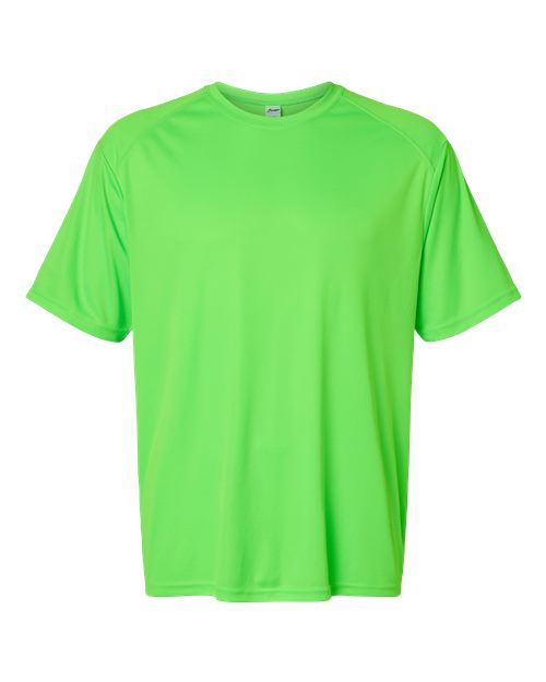 Unisex Islander Performance T-Shirt - Neon Lime Front
