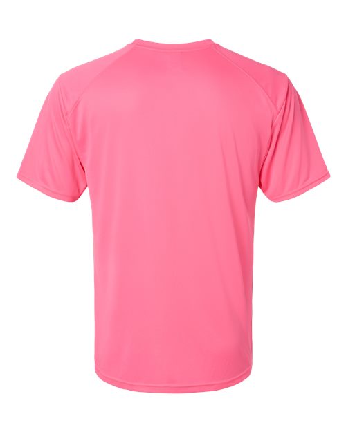 Unisex Islander Performance T-Shirt - Neon Pink Back