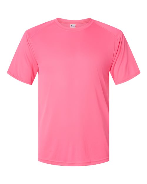 Unisex Islander Performance T-Shirt - Neon Pink Front