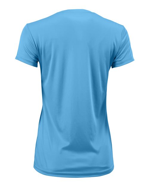 Women's Vera V-Neck T-Shirt - Bimini Blue Back