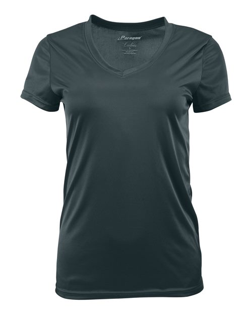 Women's Vera V-Neck T-Shirt - Graphite Front