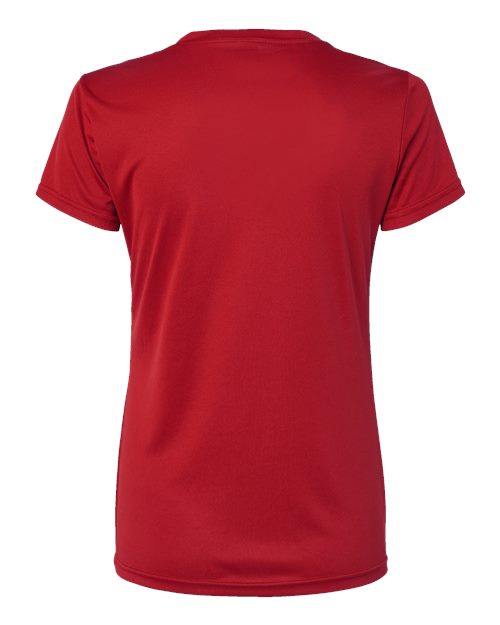 Women's Vera V-Neck T-Shirt - Red Back
