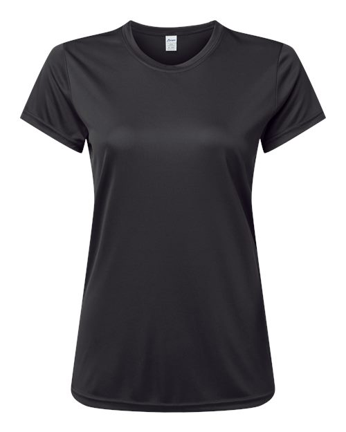 Women's Islander Performance T-Shirt - Black Front