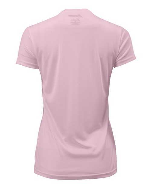 Women's Islander Performance T-Shirt - Charity Pink Back