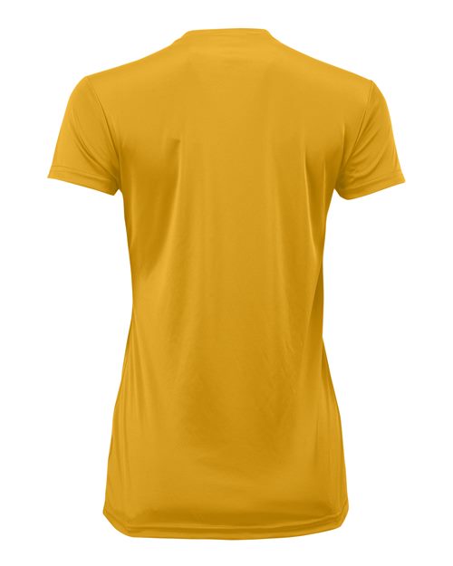 Women's Islander Performance T-Shirt - Gold Back