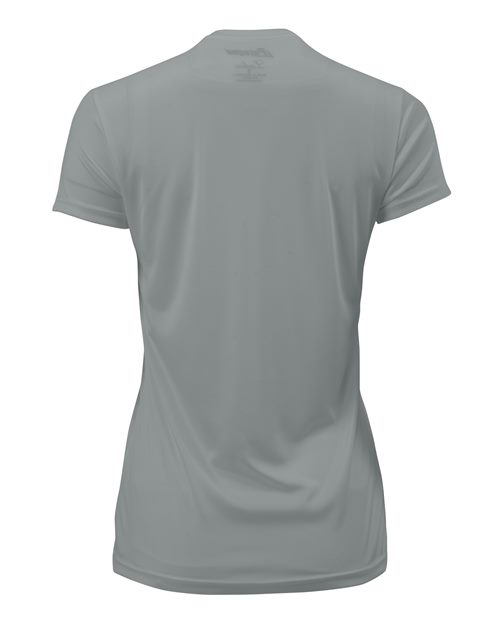 Women's Islander Performance T-Shirt - Medium Grey Back