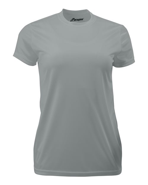 Women's Islander Performance T-Shirt - Medium Grey Front