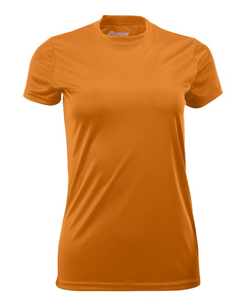 Women's Islander Performance T-Shirt - Orange Front