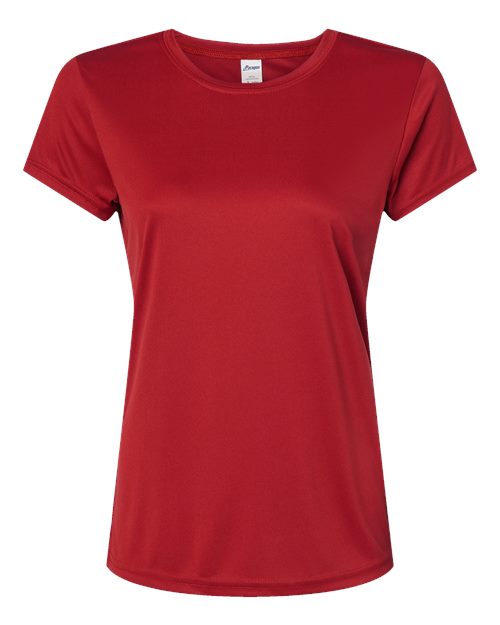Women's Islander Performance T-Shirt - Red Front