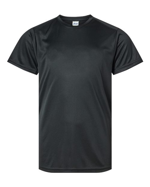 Youth Islander Performance T-Shirt - Black Front