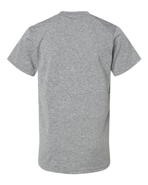 Youth Islander Performance T-Shirt - Heather Grey Back