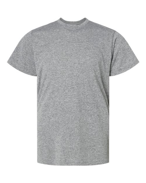 Youth Islander Performance T-Shirt - Heather Grey Front