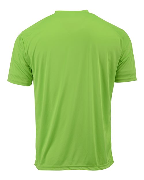 Youth Islander Performance T-Shirt - Neon Lime Back