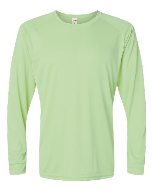 Unisex Long Islander Performance Long Sleeve T-Shirt - Limeade Front
