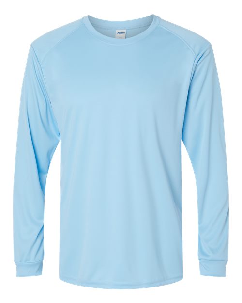 Unisex Long Islander Performance Long Sleeve T-Shirt - Blue Mist Front