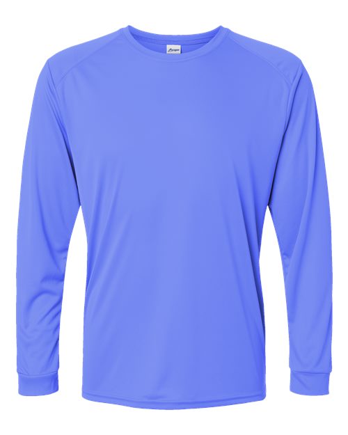 Unisex Long Islander Performance Long Sleeve T-Shirt - Bimini Blue Front
