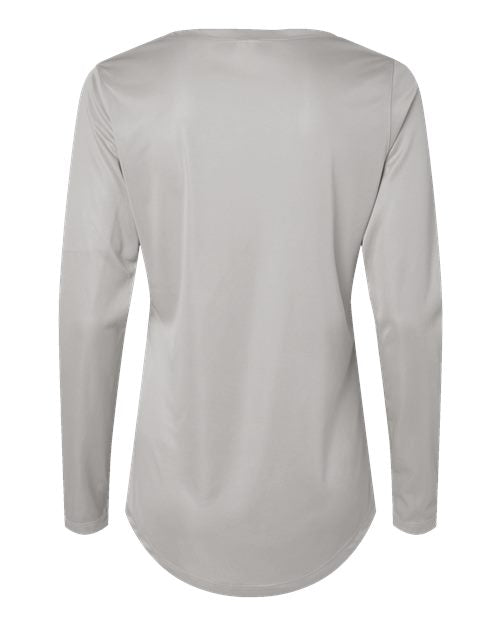Women's Long Islander Performance Long Sleeve T-Shirt - Aluminum Back