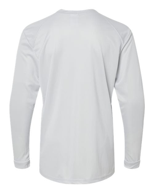 Youth Long Islander Performance Long Sleeve T-Shirt - Aluminum Back