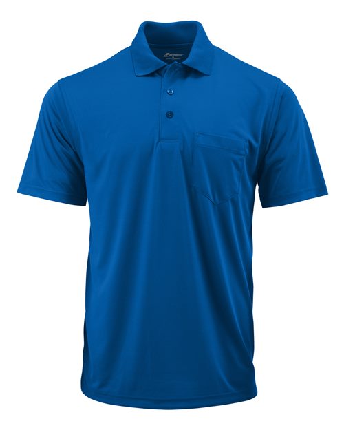 Men's Snag Proof Polo with Pocket - Royal Front