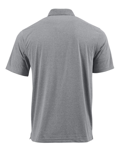 Men's Guardian Snag Proof Polo - Heather Grey Back