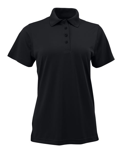 Women's Guardian Snag Proof Polo - Black Front