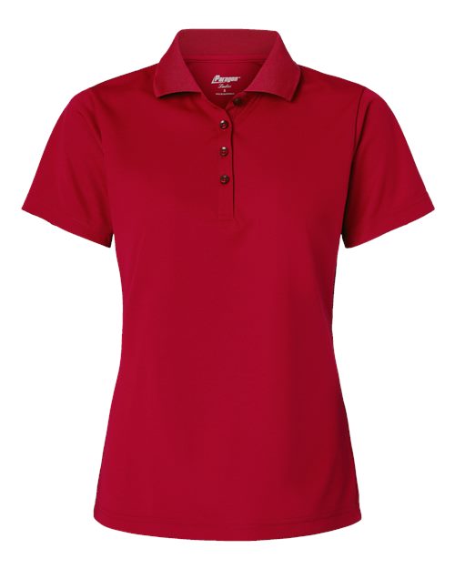 Women's Sebring Performance Polo - Deep Red Front