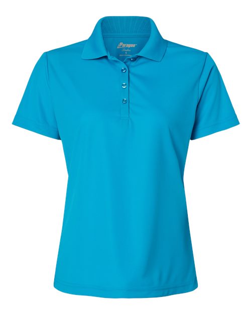 Women's Sebring Performance Polo - Turquoise Front